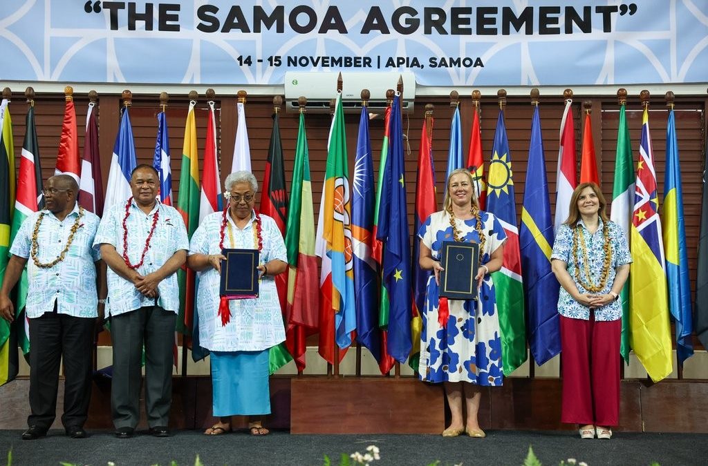 De l&rsquo;Accord de Cotonou (2000-2020) à l&rsquo;Accord de Samoa : le nouveau paradigme de la coopération entre l&rsquo;Union européenne (UE) et les pays d&rsquo;Afrique, Caraïbes, Pacifique (ACP)