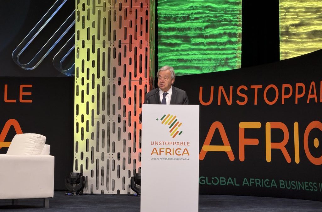 Afrique :  António Guterres appelle à en finir avec le « pillage » du continent